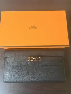 508 美品 HERMES エルメス ケリーウォレット ロング 2つ折り 長財布