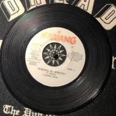 珍盤　Wrong is wrong / Garnet silk レゲエEP