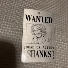 【早い者勝ち!!】ONEPIECE シャンクス メタル手配書