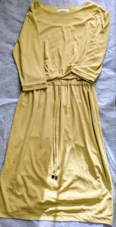 GREEN LABEL RELAXING イエロー長袖カットソー