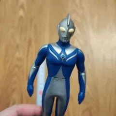 【ウル卒】ウルトラマン コスモス ルナモード 青と銀 約17cm