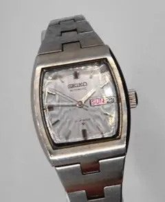 稼働 SEIKO 自動巻き 2706-3040 デイデイト シルバー S718