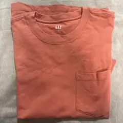 GAP ポケット付き 半袖Tシャツ ピンク XSのサムネイル
