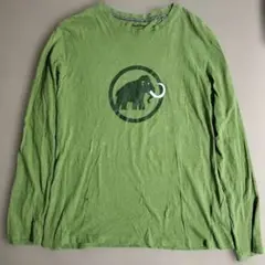 MAMMUT マムート ロングスリーブ Tシャツ グリーン XLサイズ 長袖のサムネイル