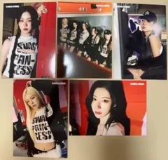 ITZY TUNNEL VISION ポストカード 5枚セット Japan E