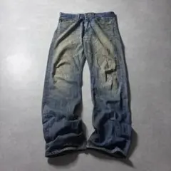 zara printed buggy denim Seoul Edition極太 - メルカリ