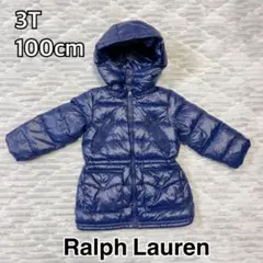 ラルフローレン 100 ポロ ダウンコート 3T キッズ こども服アウター