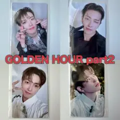 ATEEZ GOLDEN HOUR Part2 ホンジュン　トレカ　4枚セット