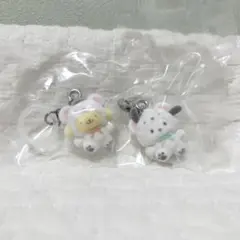 サンリオ　めじるしアクセサリー　『ふわふわスノー』2つセット