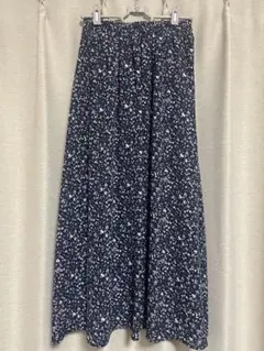 Honeys♡花柄ロングスカート
