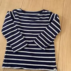 UNIQLO Baby ストライプ柄 長袖カットソー