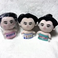 ABEMA大相撲 マスコットキーホルダー 豊昇龍 琴櫻 宇良