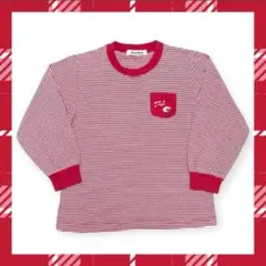 ファミリア 110 長袖 Tシャツ ロンT 男の子 女の子 トップス レトロ