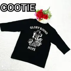 COOTIE 七分袖 Tシャツ チェーン刺繍 GLORY BOUND 黒のサムネイル