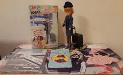 動作確認済み　機内限定品　ANA,s　ウォーキングリカちゃん　タカラ　日本製　2