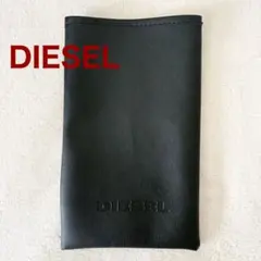 【DIESEL】ディーゼル ブラック レザーポーチ