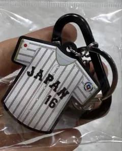 WBC 日本代表 大谷翔平 サインプリントユニフォーム型キーホルダー
