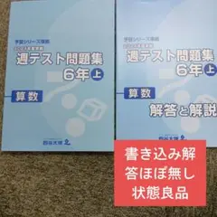 2026年最新】6年週テストの人気アイテム - メルカリ