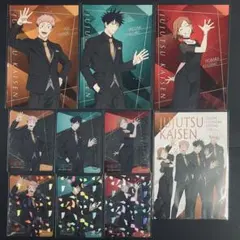 呪術廻戦　ファンパレ　5周年　クリアカード　ポストカード　10点セット