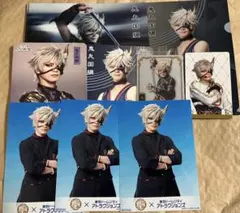 刀剣乱舞 刀ミュ 花影 コースター クリアファイル カード 鬼丸国綱 シブツタ