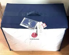 【再値下】【新品タグ付き未開封】西川 マザーグース 羽毛布団 シングル ホワイト