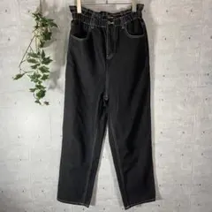 classicalelf パンツ ジーンズ ブラック デニム Lサイズ 古着