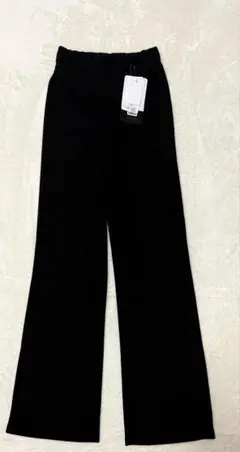 SANA collaboration items ブラック ワイドパンツ S