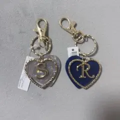 イニシャルキーホルダー SとR