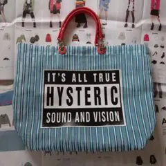 美品 HYSTERIC GLAMOUR スタッズハンドル メッシュ トートバッグ