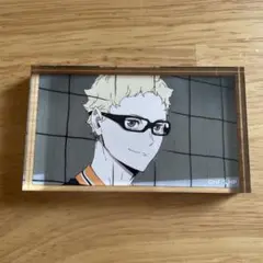 ハイキュー!! 月島蛍　アクリルブロック
