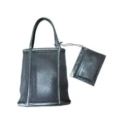 BALLY バリー　本革　シースルー　メッシュバッグ