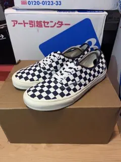 Vans Authentic チェッカーボード ネイビー