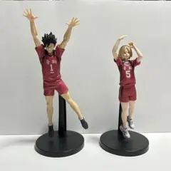 【2体セット】ハイキュー‼︎ 黒尾鉄朗　孤爪研磨　フィギュア