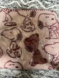 スヌーピー ブランケット約116cm x 60cm