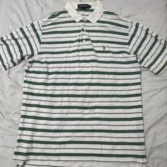 00s POLO GOLF ラルフローレン ボーダー ポロシャツ XL Y2Kのサムネイル