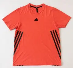 adidas アディダス 半袖Tシャツ オレンジ Sサイズ スポーツ　メンズのサムネイル