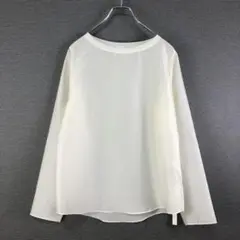 未使用品 Drawing Numbers シャイニーシースルーブラウス 38