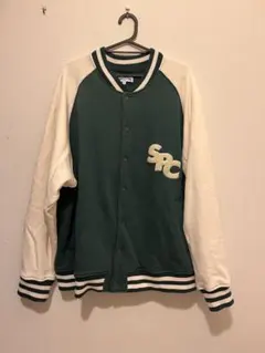 SPOC STORE】サガラワッペン/ラグランスウェットスタジャン