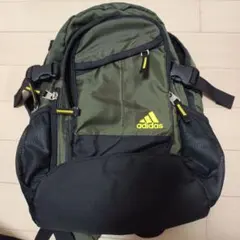 小型 adidas オリーブグリーン ブラック リュック