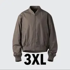 【美品】UNIQLO C ボマージャケット OLIVE 3XL MA-1