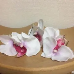 値下げ中　新品/未使用 髪飾り 蘭 和装 謝恩会/結婚式