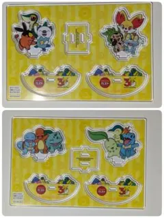 ガスト　ポケモンコラボ　アクスタ2点セット