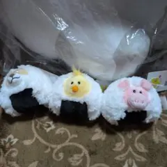 nici ニキ　おにぎり ぬいぐるみ 3点セット