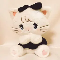 mikko BLACK RIBBON BIGぬいぐるみ　ムース＆キャミー　新品