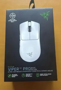 Razer Viper V3 Pro White Edition （中古） 中古 Razer Viper V3 Pro White Edition (RZ01-05120200-R3A1