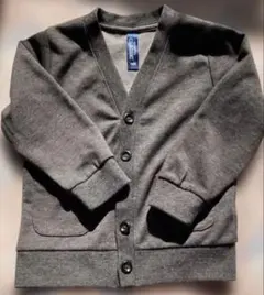 CLASSIC グレー カーディガン 100