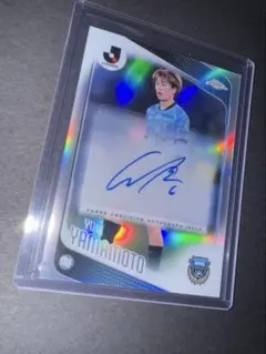 Topps Chrome J.League 山本悠樹 直筆サインカード