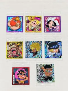 ワンピース デフォルメシール 8枚セット