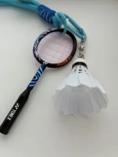 バドミントンラケット キーホルダー