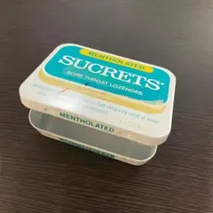 ヴィンテージ Sucrets メントール缶 空箱 アメリカ雑貨①